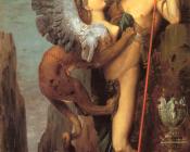 古斯塔夫 莫罗 : Oedipus and the Sphinx